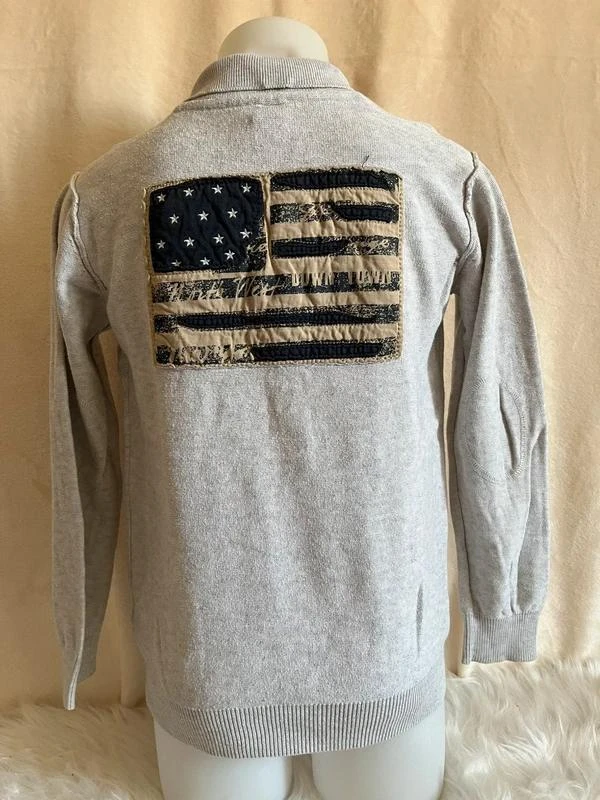 pull polo fita olho cinza – 8 anos – photo 3